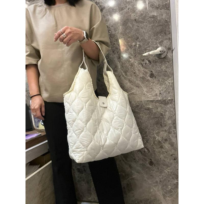 現貨🔥 【🇰🇷 Tanned】【保固】|韓國手提扣子側背空氣包👜正韓 輕便包 出遊小包-細節圖6