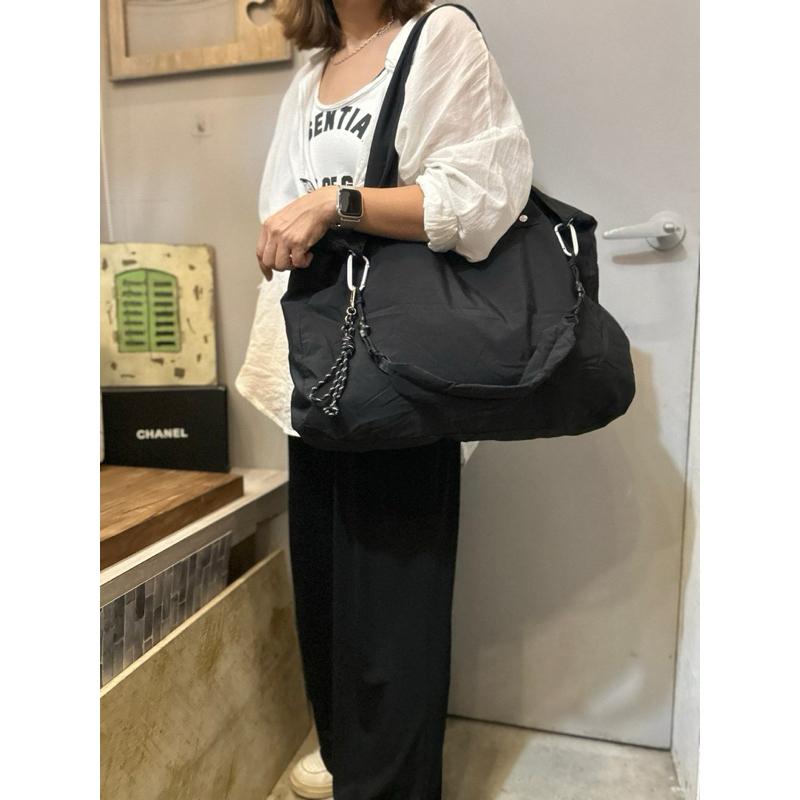 🔥 現貨【🇰🇷 Tanned】|韓國 特殊內裡車棉舖棉空氣側背大包👜正韓 空氣包 流行包 化妝包 媽媽包-細節圖8