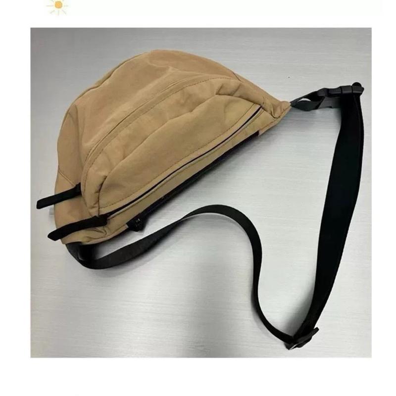 🔥 現貨【🇰🇷 Tanned】|韓國 輕量斜側背包👜正韓 輕便包 開學包 隨身包 腰包 胸包-細節圖3