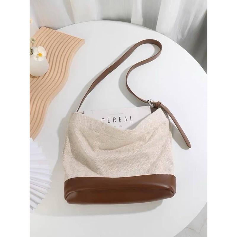 🔥 現貨【🇰🇷 Tanned】|韓國 水桶帆布包👜正韓 布包 學生包 閨蜜包 約會包 生日禮物包-細節圖4