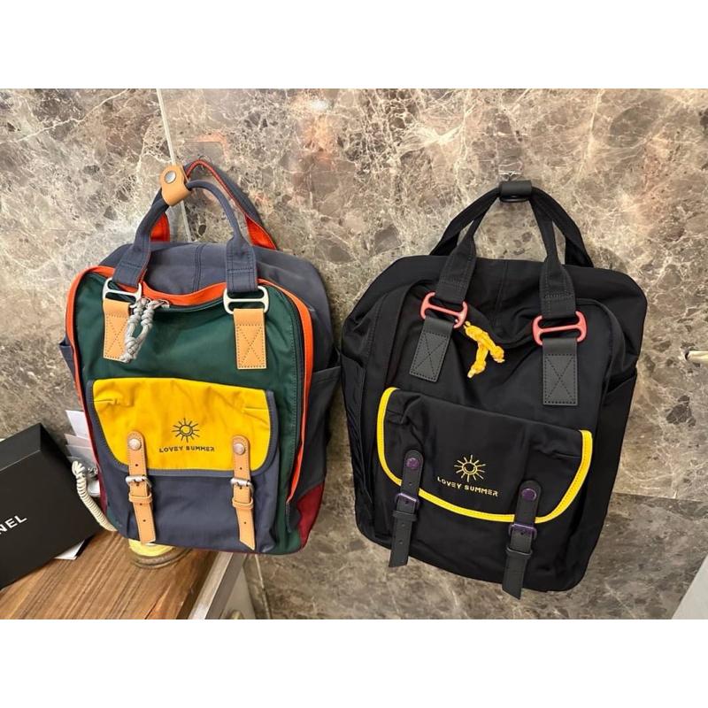 現貨🔥 【🇯🇵Tanned】| 日本 帆布配色手提後背包👜防水包 旅行包 出遊包 露營包-細節圖2