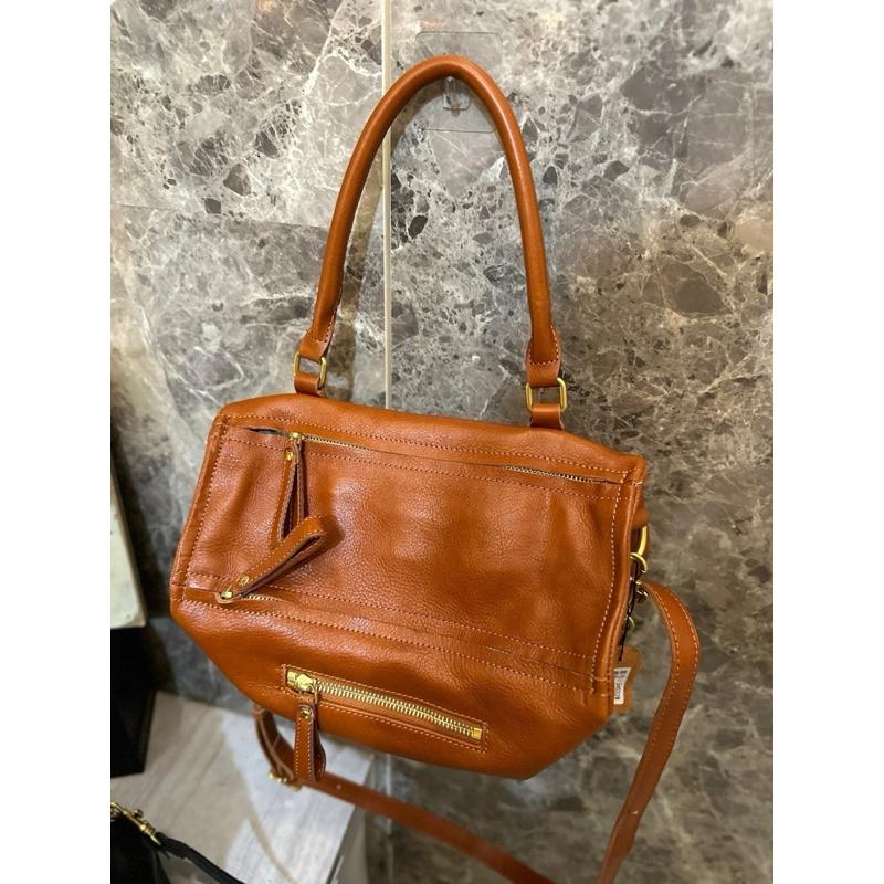 🔥 現貨【🇰🇷 Tanned】|韓國 牛皮潘朵拉盒子手提側背包👜正韓 真皮系列 牛皮皮革 父親節禮物 母親節禮物 公事包-細節圖7