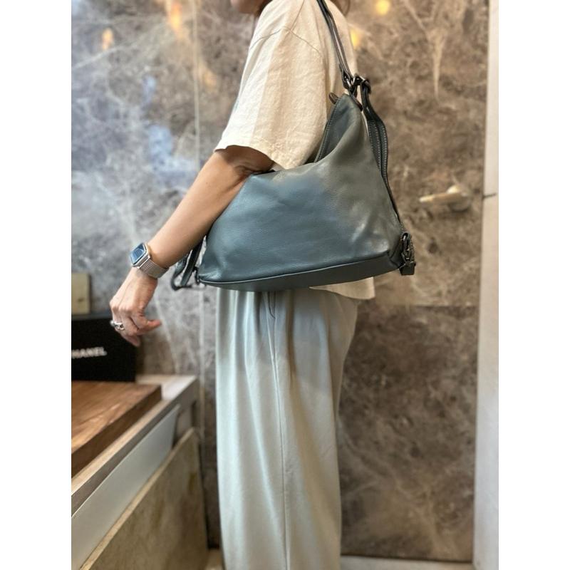 🔥 現貨【🇰🇷 Tanned】|韓國 三用可後背牛皮側背包👜正韓 真皮系列 牛皮皮革 約會包 保值包 高品質包 設計包-細節圖6