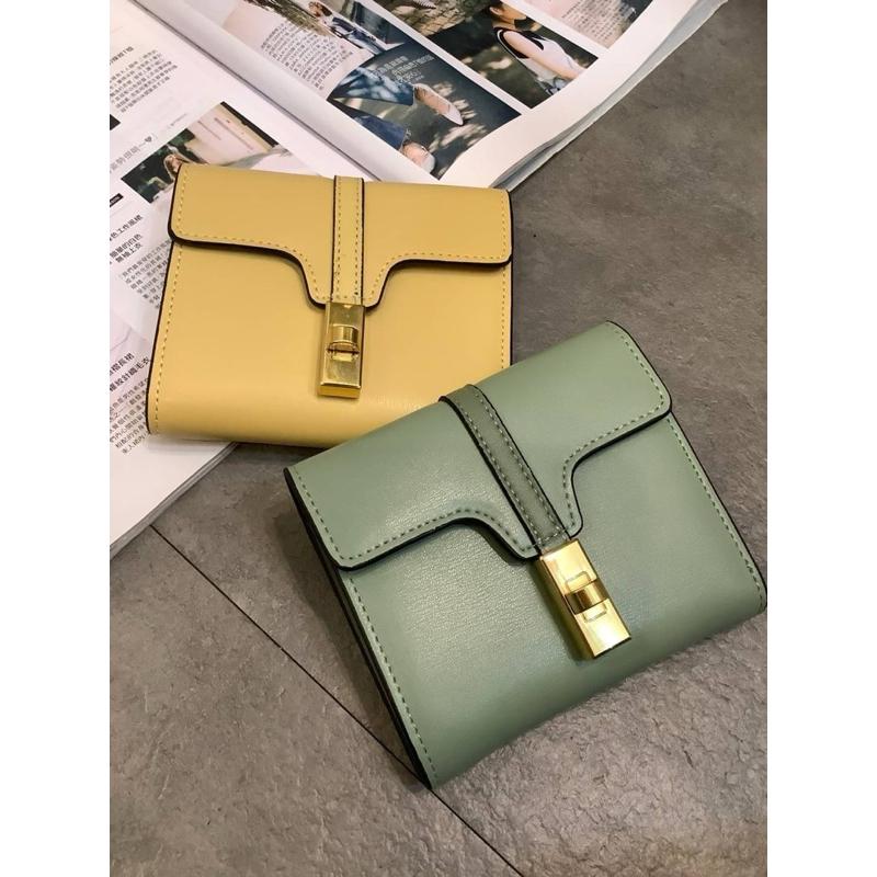 🔥 現貨【🇰🇷 Tanned】【保固】|韓國 前扣子牛皮短夾💼正韓 真皮系列 牛皮皮革 卡夾包 錢包 卡片包 短夾-細節圖3