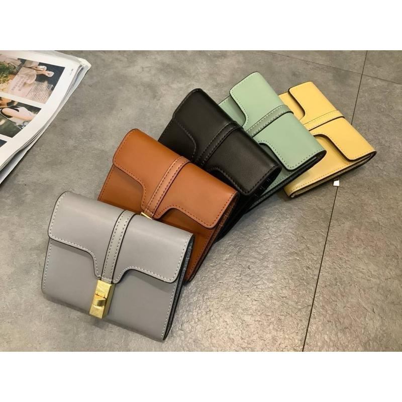 🔥 現貨【🇰🇷 Tanned】【保固】|韓國 前扣子牛皮短夾💼正韓 真皮系列 牛皮皮革 卡夾包 錢包 卡片包 短夾-細節圖4