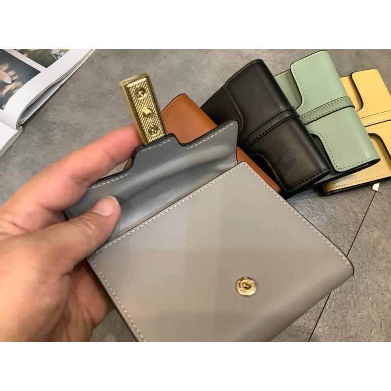 🔥 現貨【🇰🇷 Tanned】【保固】|韓國 前扣子牛皮短夾💼正韓 真皮系列 牛皮皮革 卡夾包 錢包 卡片包 短夾-細節圖5