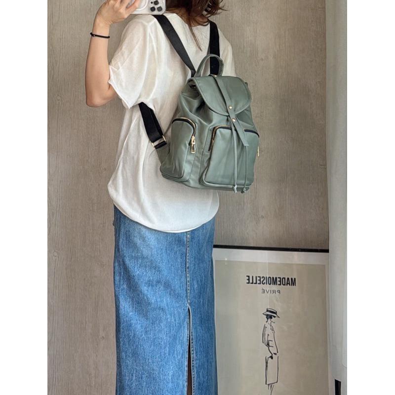 🔥 現貨【🇰🇷 Tanned】|韓國 福袋尼龍後背包👜正韓 輕便包 媽媽包 背包客包-細節圖3