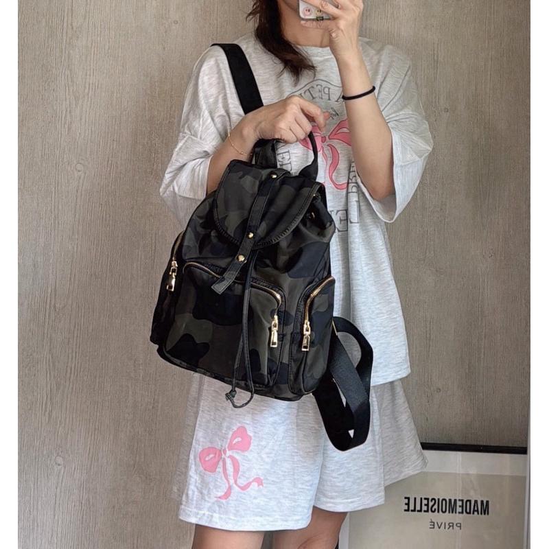 🔥 現貨【🇰🇷 Tanned】|韓國 福袋尼龍後背包👜正韓 輕便包 媽媽包 背包客包-細節圖5