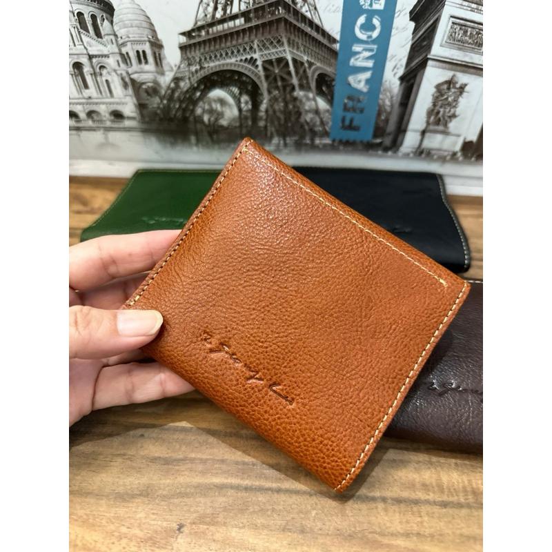 🔥 現貨【🇰🇷 Tanned】|韓國 2story 簡約信封扣子短夾👜正韓 真皮系列 牛皮皮革 零錢包 復古包 高質感包-細節圖5