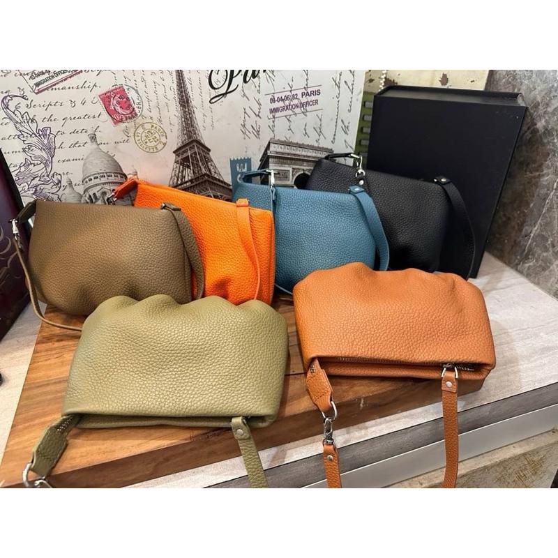 🔥 現貨【🇰🇷 Tanned】|韓國 手機拉鍊手拿雲朵小包👜正韓 真皮系列 牛皮皮革 手機包 隨身小包-細節圖3