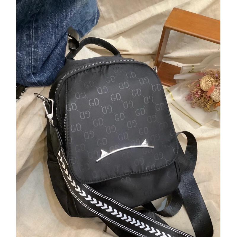 🔥 現貨【🇰🇷 Tanned】|韓國 英文拉鏈小後背包👜防水小背包 男生包包 生日禮物 父親節禮物-細節圖4