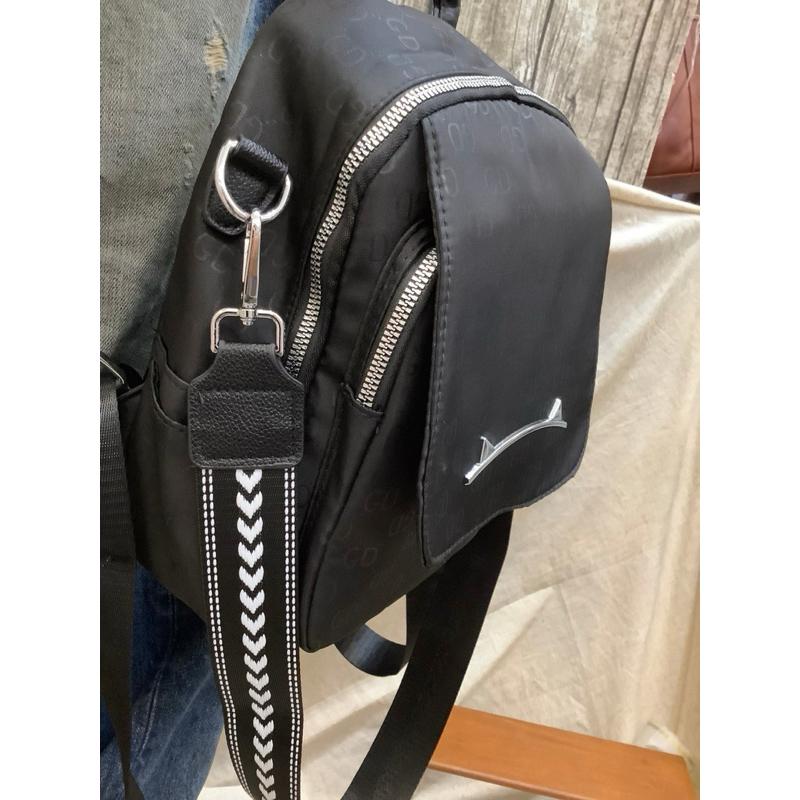 🔥 現貨【🇰🇷 Tanned】|韓國 英文拉鏈小後背包👜防水小背包 男生包包 生日禮物 父親節禮物-細節圖5