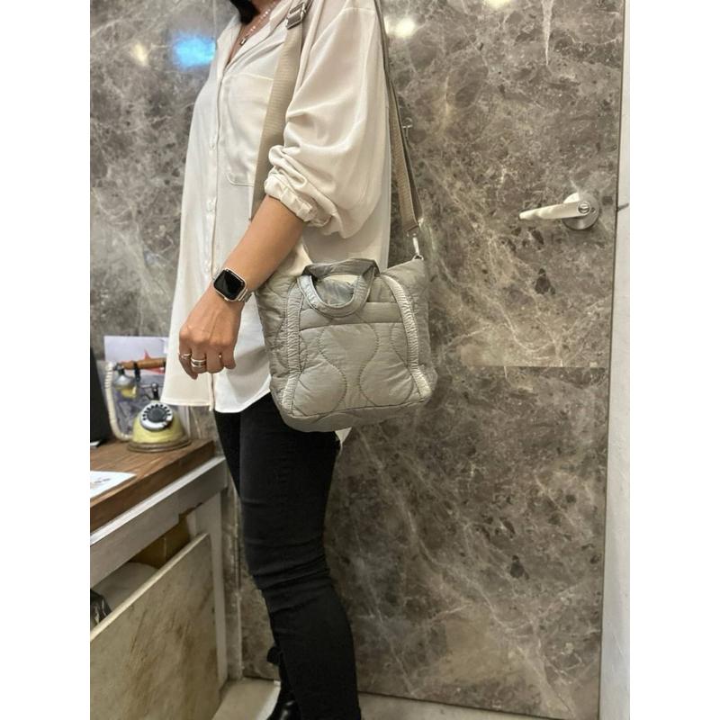 🔥【🇰🇷 Tanned】【保固】|韓國手提空氣包👜正韓 輕便包 高質感包 手提包 側背包-細節圖5