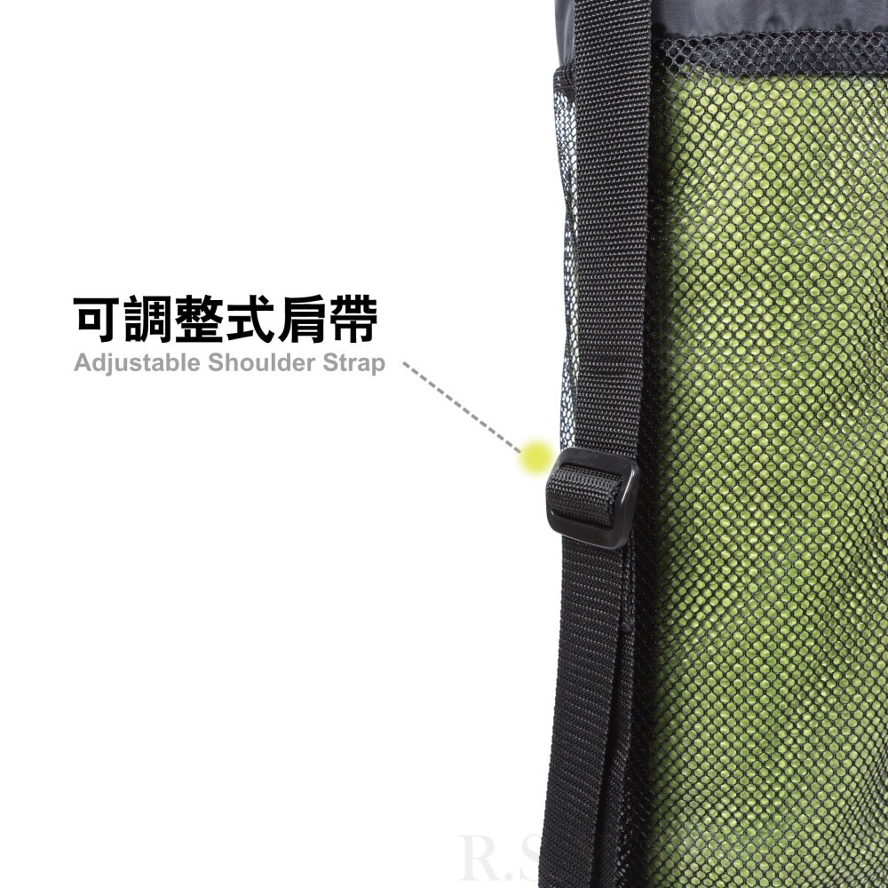 [台灣製+現貨]瑜珈滾筒收納袋 網袋 瑜珈棒 瑜珈柱 瑜珈墊 瑜珈用品 瑜珈用 收納包 瑜珈棒收納袋 瑜珈柱收納袋-細節圖2