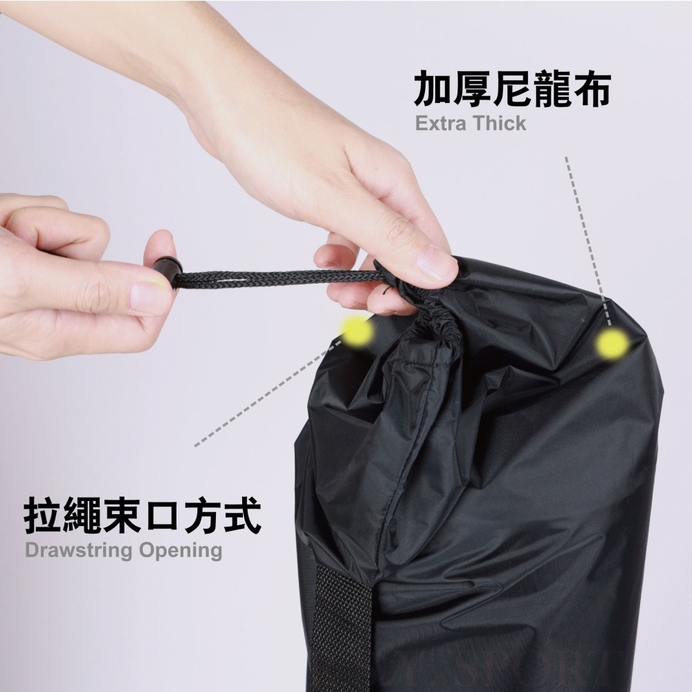 [台灣製+現貨]瑜珈滾筒收納袋 網袋 瑜珈棒 瑜珈柱 瑜珈墊 瑜珈用品 瑜珈用 收納包 瑜珈棒收納袋 瑜珈柱收納袋-細節圖3