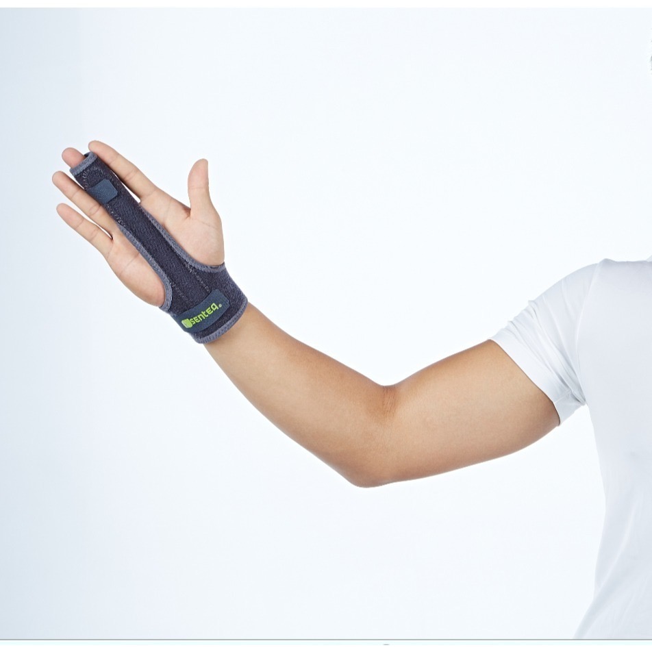 [SENTEQ]台灣製造 現貨 手指護具 手指固定夾板 手指護套 含凝膠冷熱敷袋 固定指護腕 手指骨折 扳機指 公司貨-細節圖2