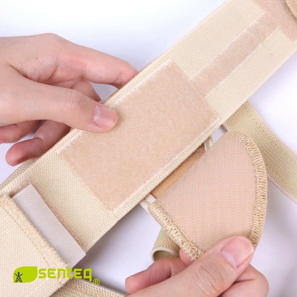 SENTEQ 台灣製 疝氣帶 可拆式雙邊鼠蹊部護具 脫腸帶 腹股溝加壓帶 疝脫支撐器 疝氣手術 疝氣固定帶 公司貨-細節圖2