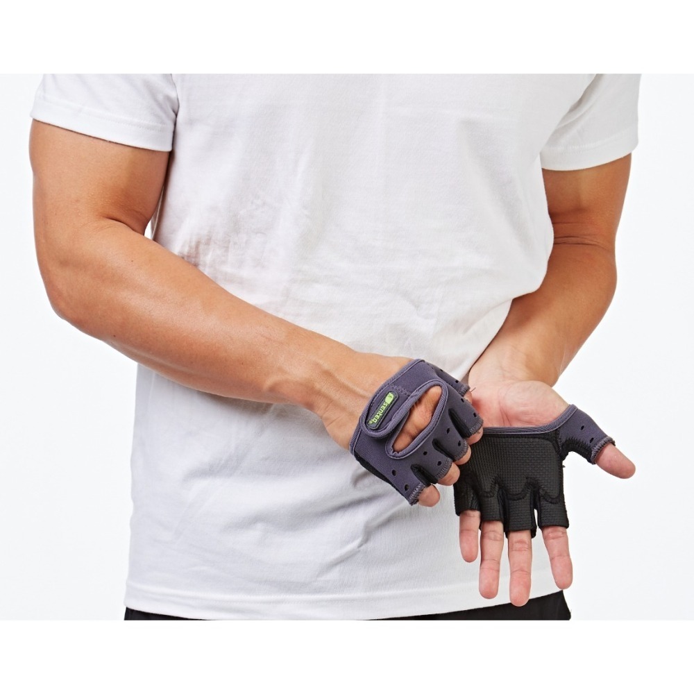 [SENTEQ]台灣製造 現貨 健身手套 舉重手套 重訓手套 臥推 防滑半指手套 騎行手套 握力 鍛煉 攀爬 正公司貨-細節圖2