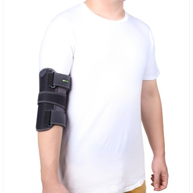[SENTEQ]台灣製 現貨 護肘 肘關節固定 肘部固定夾板 肘部支撐 手肘支架 緩解疼痛 康復固定 舒適透氣 公司貨-細節圖2