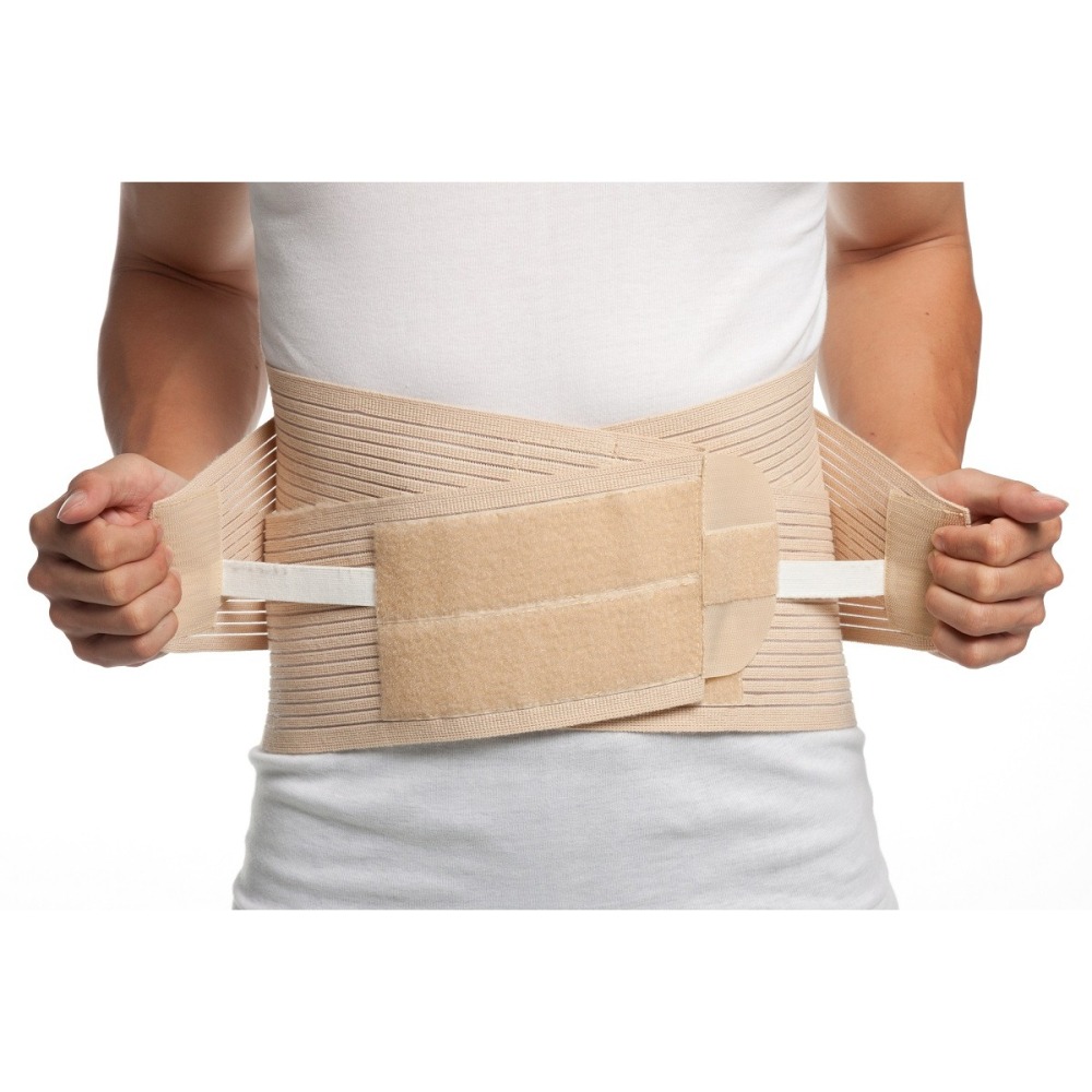 [SENTEQ]台灣製造 現貨 護腰 透氣腰帶 下背部腰帶 塑腰帶 專業型 雙重加壓 支撐束腰 加強式 膚色款 公司貨-細節圖5