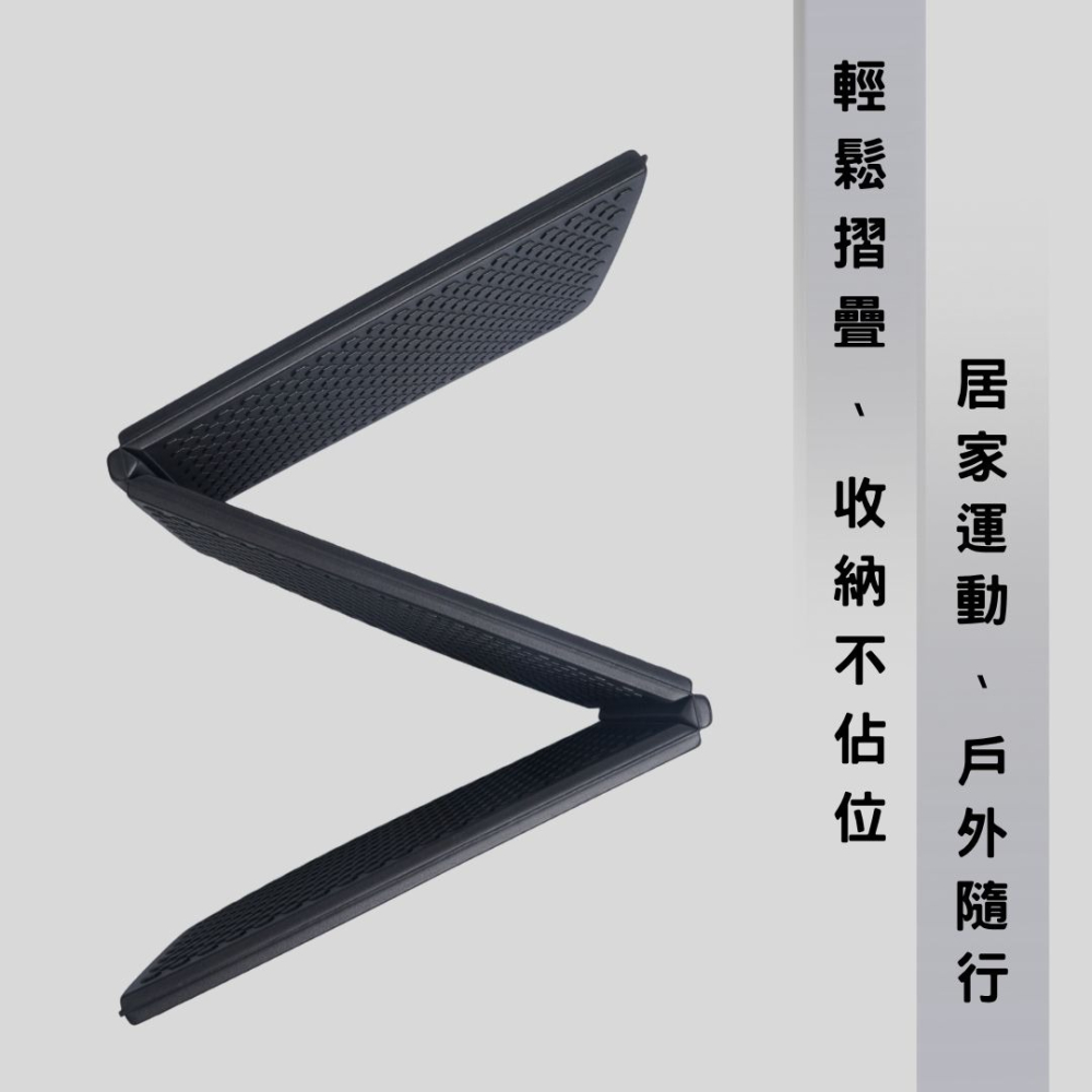 台灣製 EVA六折運動墊 多功能健身墊 伸展墊 折疊平衡墊 瑜伽 超慢跑墊 防震防滑 仰臥起坐 核心訓練 居家戶外便攜-細節圖2