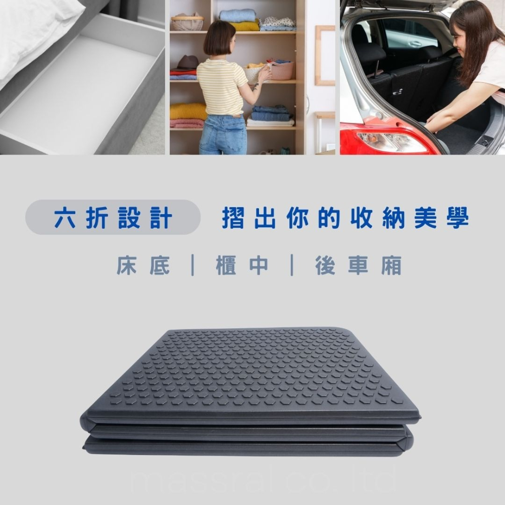 台灣製 EVA六折運動墊 多功能健身墊 伸展墊 折疊平衡墊 瑜伽 超慢跑墊 防震防滑 仰臥起坐 核心訓練 居家戶外便攜-細節圖5