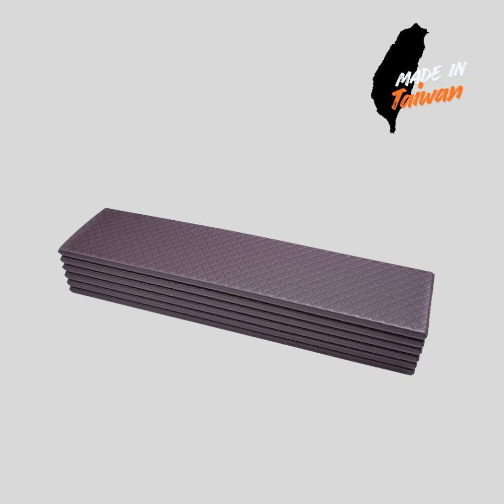 台灣製現貨 10MM折疊 POE 環保瑜伽墊 運動墊 健身墊 居家便攜 12折瑜珈墊 防水抗污 易收納 多功能墊 露營-細節圖7