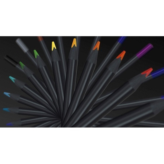 松林 Faber-Castell-黑旋風極軟油性色鉛筆 12/24/36鐵盒,100色紙盒 適深色淺色紙-細節圖7