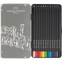 松林 Faber-Castell-黑旋風極軟油性色鉛筆 12/24/36鐵盒,100色紙盒 適深色淺色紙-規格圖10