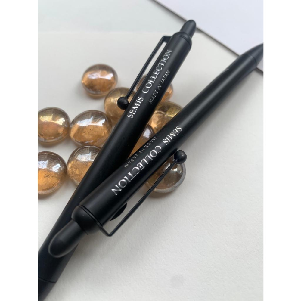 松林- SEMIS COLLECTION 0.5mm自動鉛筆 全金屬黑色質感筆身/銀色筆頭/黑色筆頭 日本製/絕版品-細節圖4
