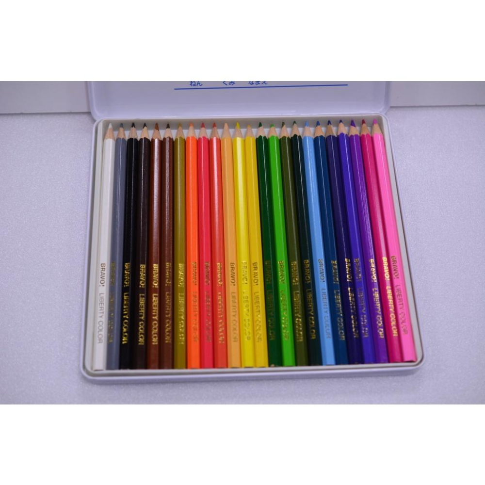 特價松林-利百代油性色鉛筆24色 台製 24 color pencils-細節圖2