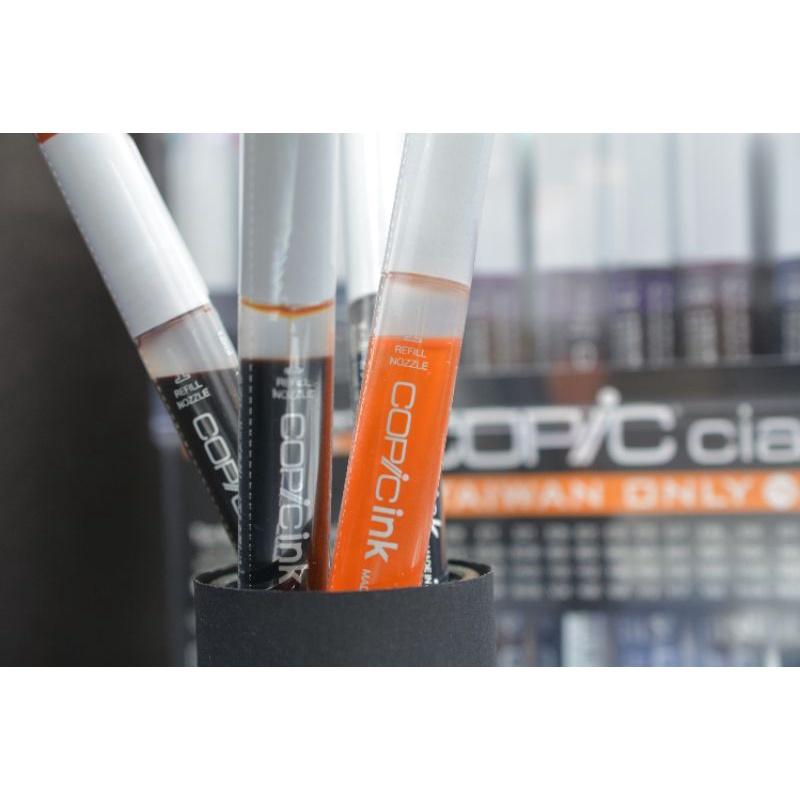 松林 COPIC墨水螢光系列及寛版空筆 日本Copic麥克筆補充墨水 酒精墨水藝術畫酒精畫 12/25CC ink-細節圖9