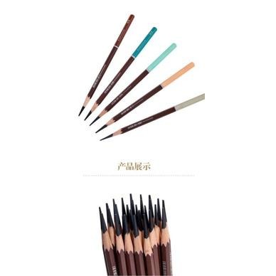 松林 歐絲丹 OUSIDIN 專業炭精筆 碳精筆 特硬/硬炭/中炭/軟炭/特軟/14B啞光/16B特濃效果 7種軟硬度-細節圖5