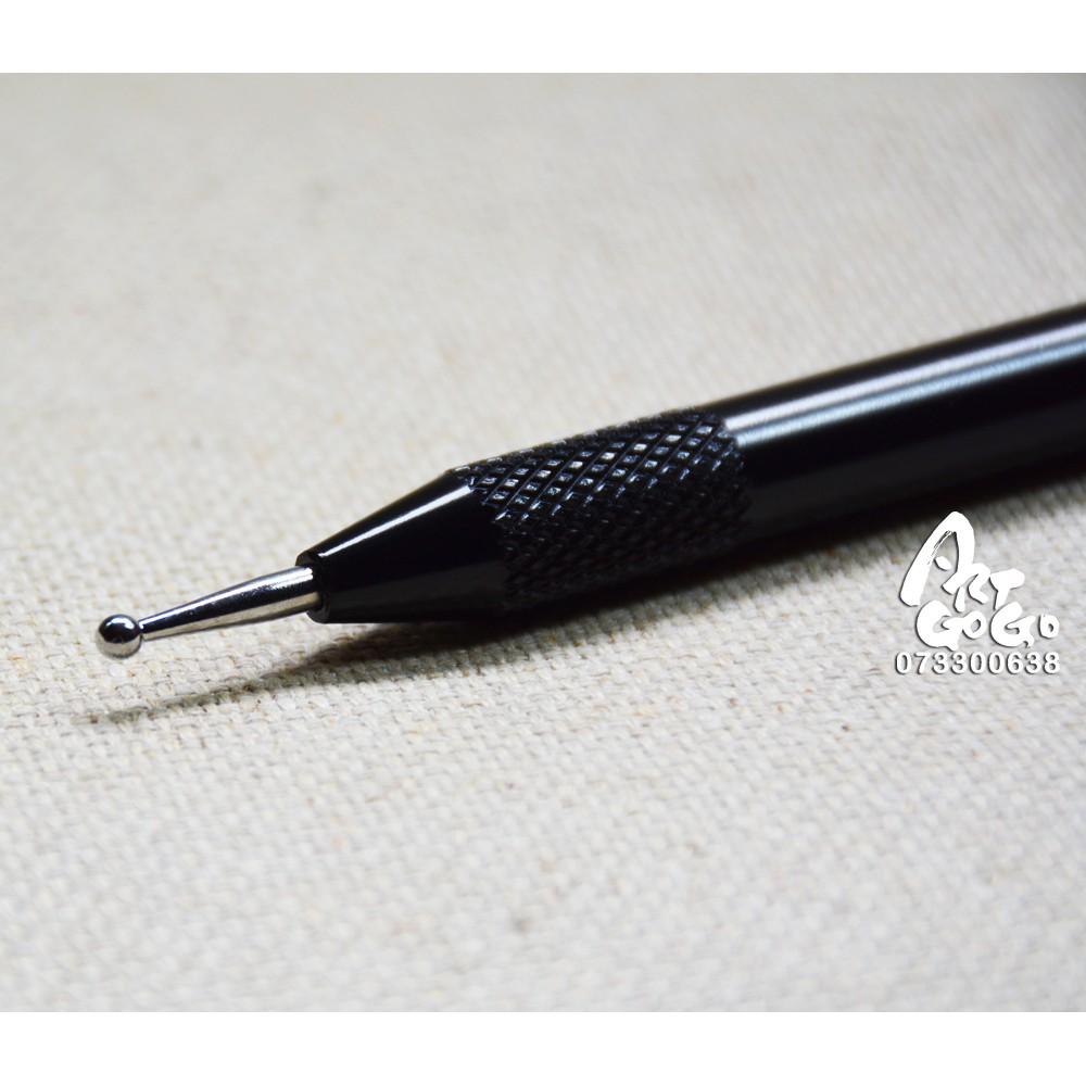 松林 AP雙頭大圓珠筆 點珠筆 珠筆 曼陀羅藝術繪畫 曼陀羅工具 雙頭珠筆 -011Z0604-細節圖2