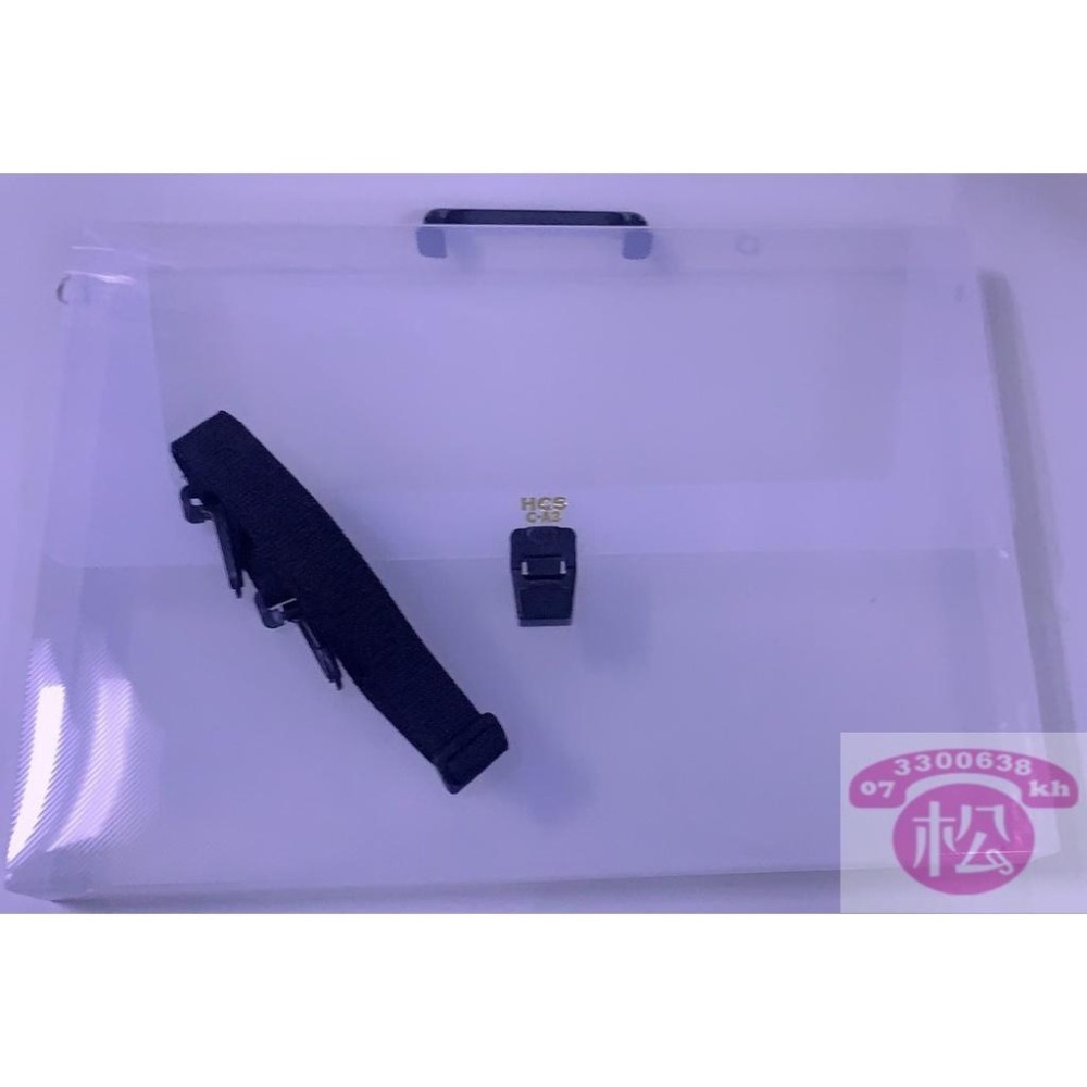 (限宅配)HCS A3畫用手提作品包 手提箱 畫袋 作品袋 作品集 作品收納盒 作品收納盒 無夾層-細節圖5