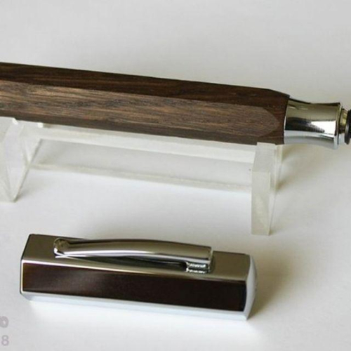 松林 德國 輝柏Faber Castell ONDORO系列 高質感煙燻橡木六角鋼筆 EF、F、M三款