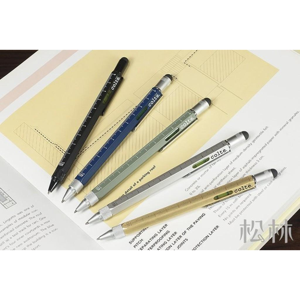 日本新上市 colte 五合一多功能六角桿 原子筆-細節圖3