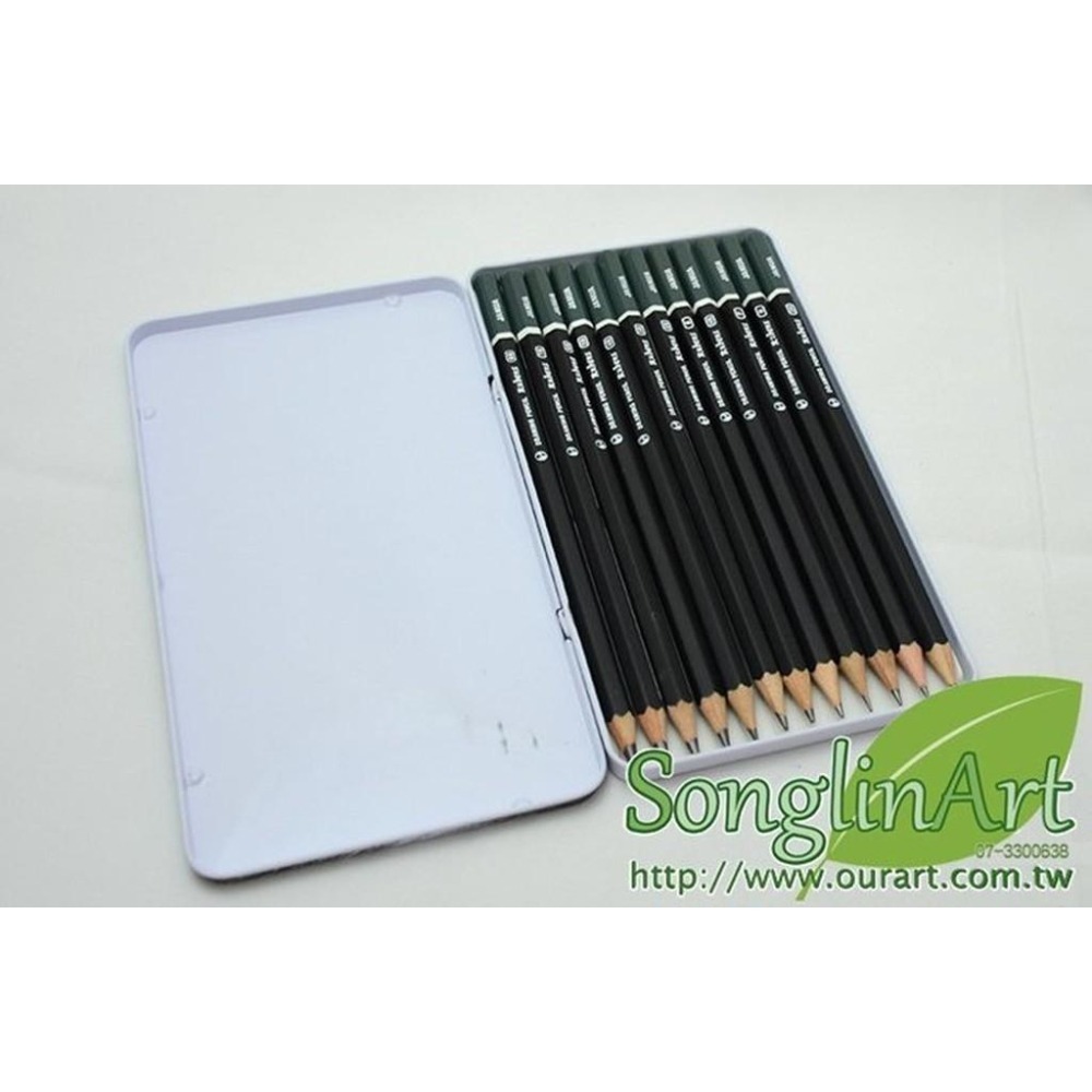 松林 老人牌素描鉛筆12支(盒)-細節圖2