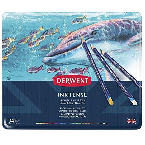 松林_英國 Derwent 德爾文水墨色鉛筆 Inktense  12色/24色/36色-細節圖2