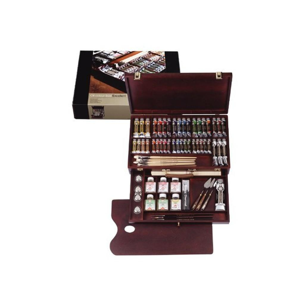 缺貨林布蘭油畫顏料 35色豪華木盒組 01840001-細節圖2