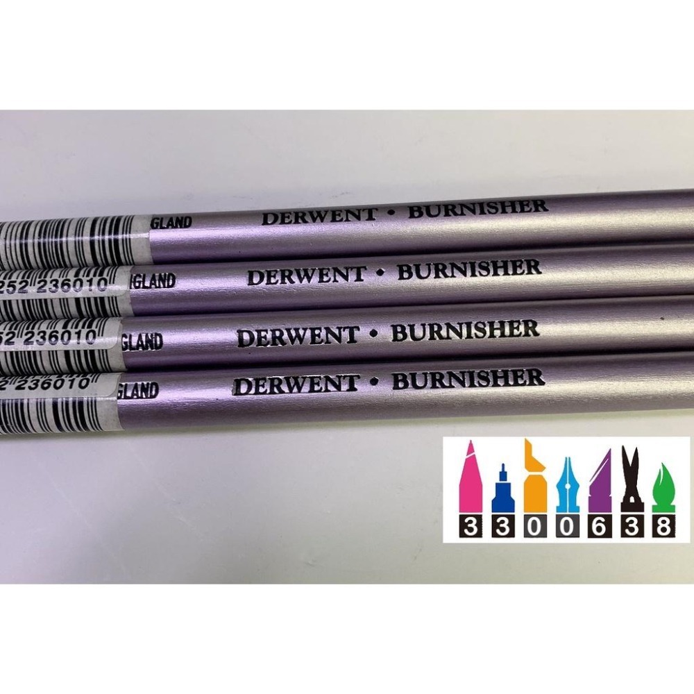 松林 英國　Derwent 德爾文拋光/調和鉛筆-單支-DW2301757/DW2301756-細節圖3