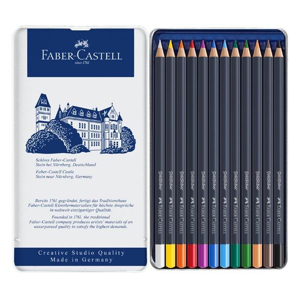 松林 特價不用等輝柏Faber-Castell goldfaber 水性色鉛筆-12/24色 114612 114624-細節圖4