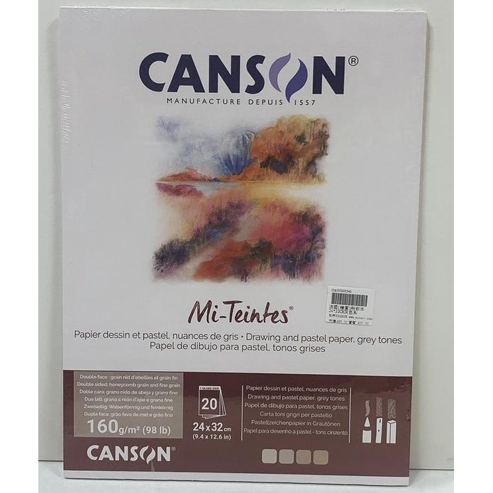 松林 法國 CANSON 康頌 粉彩本 Mi-Teintes 棕色系 灰色系 冷灰色系-細節圖2