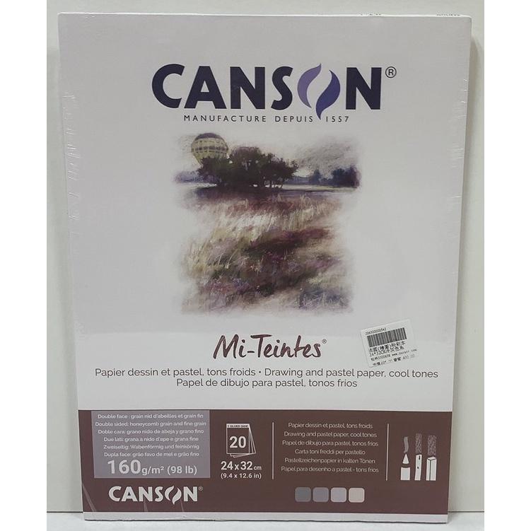 松林 法國 CANSON 康頌 粉彩本 Mi-Teintes 棕色系 灰色系 冷灰色系-細節圖3