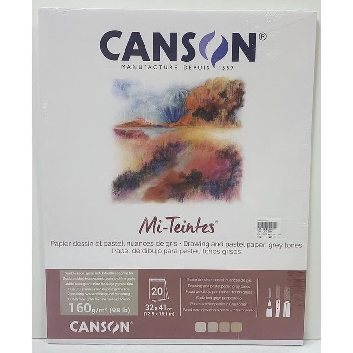 松林 法國 CANSON 康頌 粉彩本 Mi-Teintes 棕色系 灰色系 冷灰色系-細節圖5