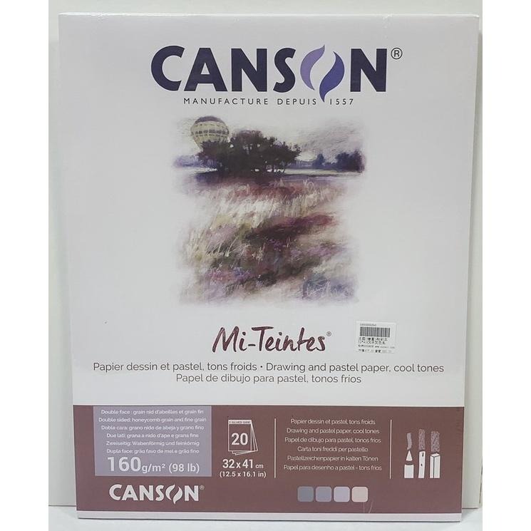 松林 法國 CANSON 康頌 粉彩本 Mi-Teintes 棕色系 灰色系 冷灰色系-細節圖6
