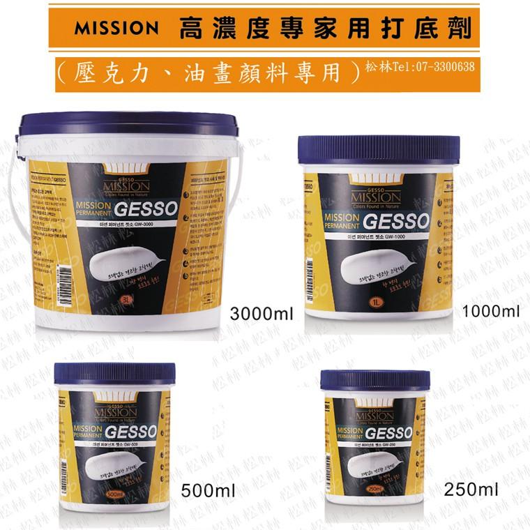 松林 MISSION 高濃度專家用 打底劑(壓克力、油畫顏料專用) 容量 500 ml250ml-細節圖5