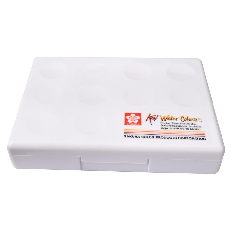 Sukura KOI 櫻花牌 塊狀水彩 特殊色螢光色系金屬色系 夢幻的珍珠色系,CAC創意藝術色彩 12色/24色 套裝-細節圖7