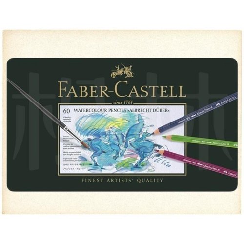 現貨/特價-松林_輝柏 Faber Castell 專家級 綠盒 (藝術家) 輝柏水性色鉛筆60色
