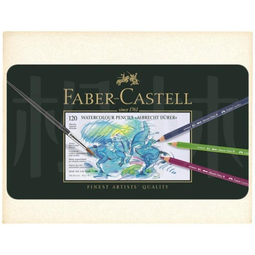 特價/現貨-輝柏 Faber Castell 專家級綠盒 (藝術家) 水/油性色鉛筆120色-手繪本祕密花園好幫手